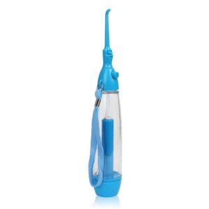 Portable Manual Oral Irrigator | Wireless, No Electricity, No Battery | Travel Size, Adjustable Pressure | Dental Cleaning, Orthodontics, Gums, Tonsilolites